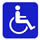 Wheel Chair Access Sign